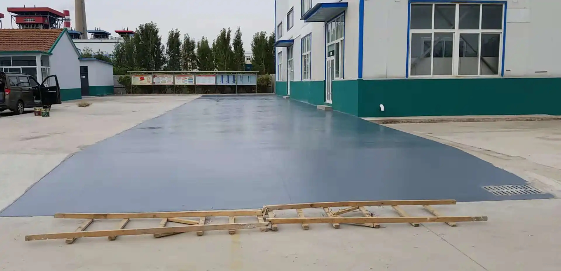 平谷车间厂房地坪漆修补翻新